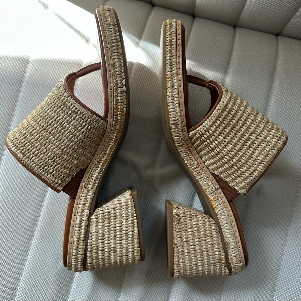 SARTO • Ferrara Platform Sandal in Natural - Picture 6 of 9